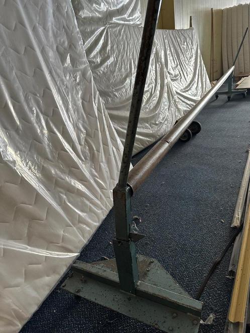 Robuuste Stalen Buizenlift / Rolstandaard - Voor Zware Metal, Doe-het-zelf en Bouw, Metalen, Gebruikt, IJzer, Ophalen