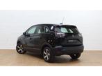 Opel Crossland 1.2 Edition+gps+camera, Auto's, Opel, Voorwielaandrijving, Stof, Gebruikt, Zwart