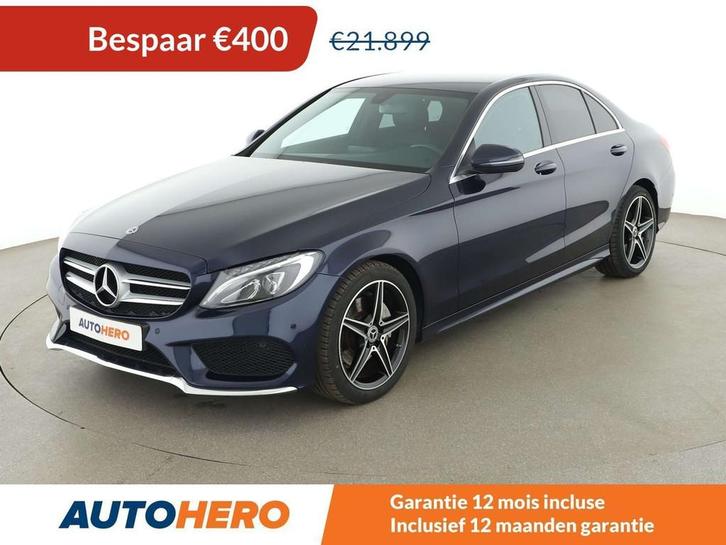 Mercedes-Benz C-Klasse 160 C 160 AMG Line (bj 2018), Auto's, Mercedes-Benz, Te koop, C-Klasse, ABS, Achteruitrijcamera, Airbags