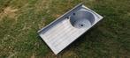 Pompbak, Ophalen, Gebruikt, Inox, Wastafel