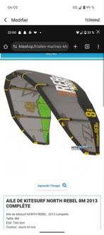 Aile de kitesurf wakeboard, Watersport en Boten, Kitesurfen, Ophalen of Verzenden, Zo goed als nieuw, Kite