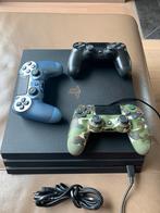 PlayStation 4 PRO - 1TB mét 3 controllers, Games en Spelcomputers, Ophalen of Verzenden, Zo goed als nieuw, 1 TB, Pro