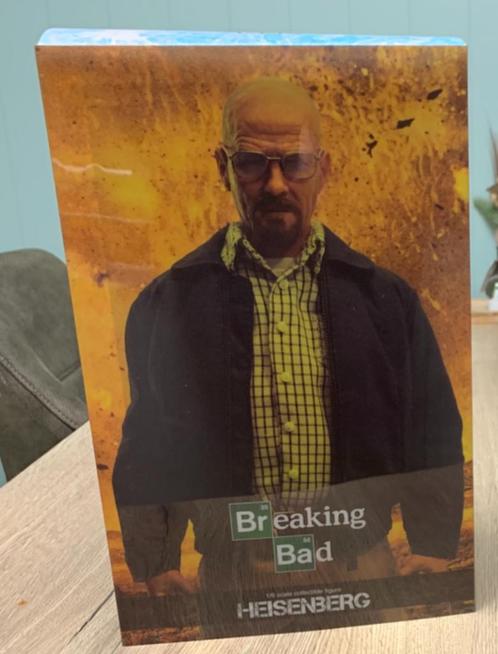 Breaking Bad Heisenberg - Threezero, Verzamelen, Film en Tv, Zo goed als nieuw, Film, Beeldje, Replica of Model, Ophalen of Verzenden