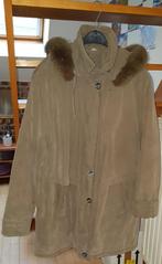 Veste hiver cuir suédé taille 42 marron brun hiver, Comme neuf, Claude Arielle, Brun, Taille 46/48 (XL) ou plus grande