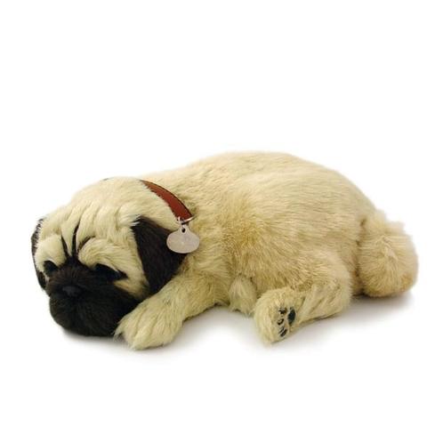 Mopshondje Perfect Petzzz ademt 'echt', Kinderen en Baby's, Speelgoed | Knuffels en Pluche, Nieuw, Hond, Ophalen of Verzenden