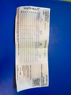 Youth Multi Pass, Tickets en Kaartjes, Trein