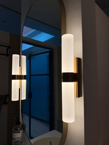 Wandlamp badkamer goud/messing beschikbaar voor biedingen