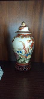 Satsuma Japan vaas hand painted, Antiek en Kunst, Ophalen of Verzenden