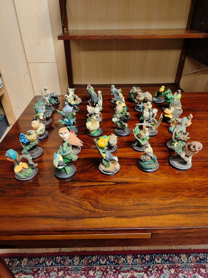 Unieke collectie: Eaglemoss vogelbeeldjes 34 stuks, Verzamelen, Complete verzamelingen en Collecties, Ophalen of Verzenden