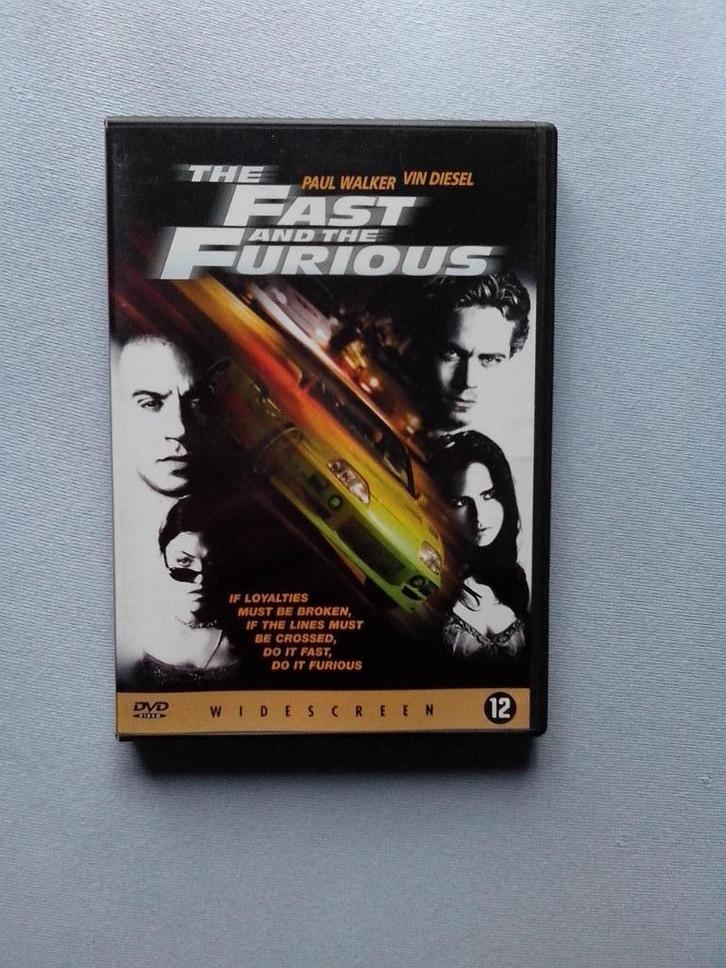 the fast and the furious dvd vin diesel paul walker, Cd's en Dvd's, Dvd's | Actie, Zo goed als nieuw, Actiethriller, Ophalen of Verzenden