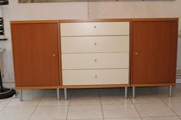 Dressoir beuk/wit van Now! by Hülsta disponible aux enchères