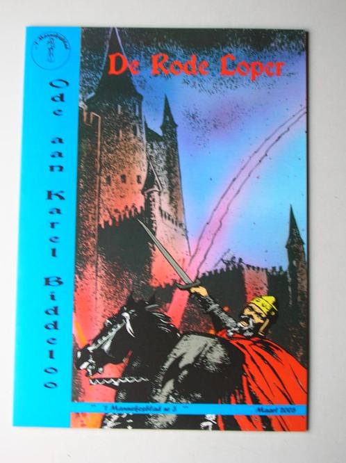 Ode aan Karel Biddeloo rode loper(rode ridder) 1 druk., Boeken, Stripverhalen, Nieuw, Ophalen of Verzenden