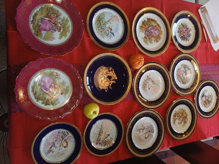 18 limoges france porselain, Antiek en Kunst, Antiek | Porselein, Ophalen of Verzenden