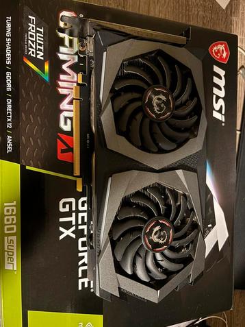 Gtx 1660 super msi beschikbaar voor biedingen