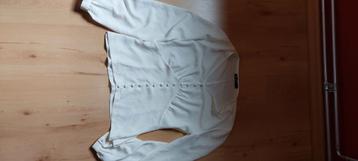 Witte aansluitende blouse, Kleding | Dames, Ophalen of Verzenden, Zo goed als nieuw