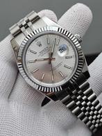 Rolex datejust silver dial, Handtassen en Accessoires, Horloges | Heren, Ophalen of Verzenden, Nieuw, Polshorloge, Rolex