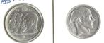 100FRS1951 NL ET 50FRS1948FR, Postzegels en Munten, Zilver, Zilver, Verzenden