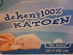 Hé baby deken 100% katoen 100x135, Kinderen en Baby's, Ophalen, Nieuw, 100 cm of meer, Deken