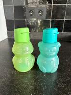 Drinkfles 2 stuks Tupperware, Huis en Inrichting, Keuken | Tupperware, Ophalen of Verzenden, Gebruikt, Blauw