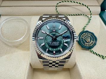 Rolex Skydweller | Green dial | Jubilee | New | 05-2024