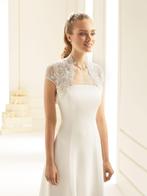 Bianco Evento E245 bolero kant maat 34, 36, Kleding | Dames, Trouwkleding en Trouwaccessoires, Ophalen of Verzenden, Nieuw, Wit