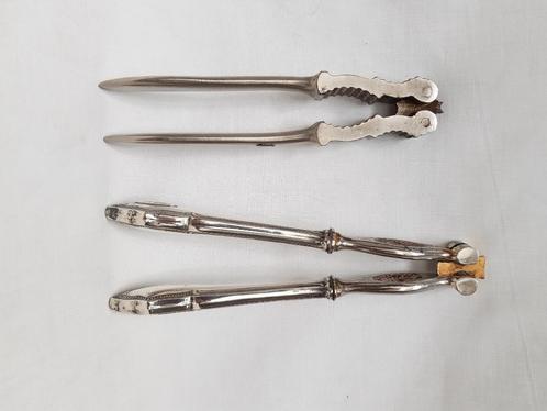 Notenkraker zilver , vintage., Antiek en Kunst, Curiosa en Brocante, Ophalen of Verzenden