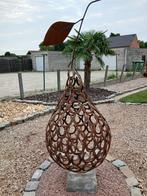 tuinbeeld,kunstwerk,reuze peer,hoogte 200 cm,breedte 80 cm, Tuin en Terras, Tuinbeelden, Ophalen, Nieuw, Metaal, Abstract beeld