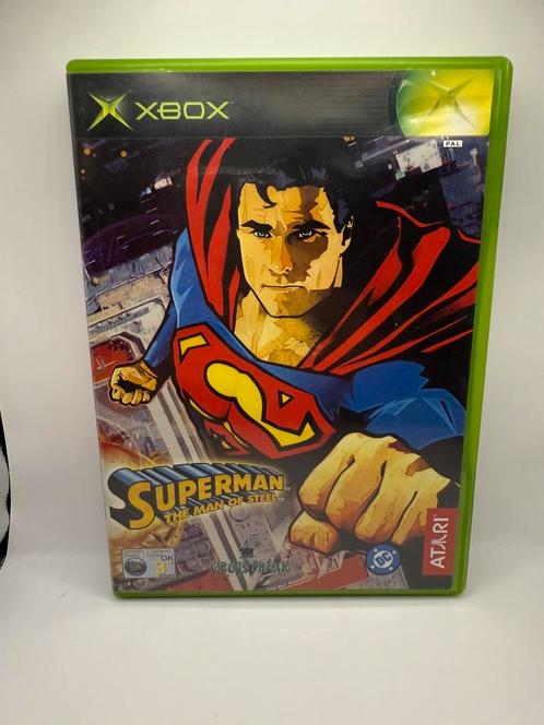 Superman: The Man of Steel Xbox OG - PAL UK, Games en Spelcomputers, Games | Xbox Original, Zo goed als nieuw, Avontuur en Actie