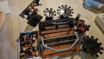 Vintage bureau materiaal: perforator  stempels,  ..., Ophalen of Verzenden