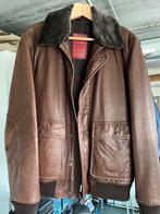 Lederen winterjas Bugatti, Ophalen, Bugatti, Bruin, Maat 48/50 (M)