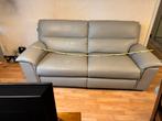 Lederen salon 2 x 2zit met relaxen, Huis en Inrichting, Ophalen, 150 tot 200 cm, Tweepersoons, Zo goed als nieuw