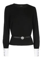 Caroline Biss prachtig zwart truitje maat 40 - nieuw, Neuf, Taille 38/40 (M), Caroline Biss, Noir