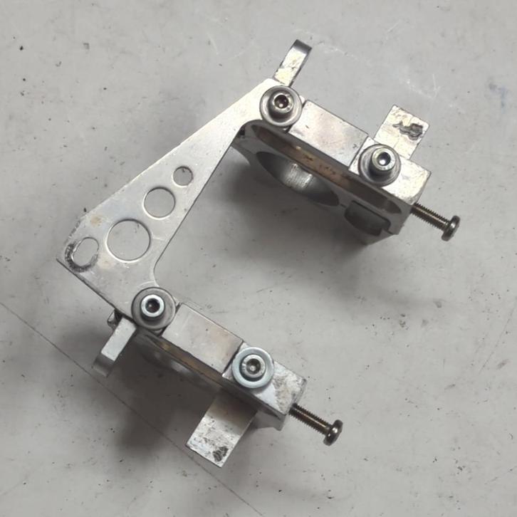 FG 2wd aluminium differentieelhouders (Marder, Monstertruck), Hobby en Vrije tijd, Modelbouw | Radiografisch | Auto's, Gebruikt