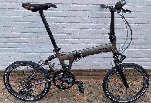 Dahon dubbel geveerde plooifiets Jetstream P8, Fietsen en Brommers, Fietsen | Vouwfietsen, Zo goed als nieuw, Dahon, Versnellingen