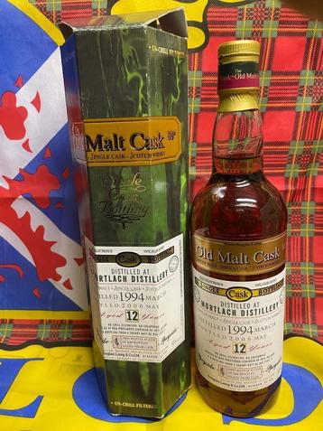 Whisky - Single Malt Mortlach 1994 Old Malt Cask beschikbaar voor biedingen