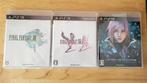Lot de jeux PS3 Trilogie Final Fantasy XIII (imports Japon), Comme neuf, Jeu de rôle (Role Playing Game), Enlèvement, 1 joueur