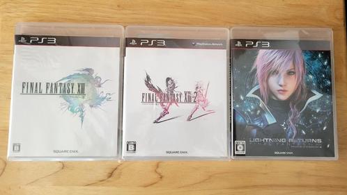 Lot de jeux PS3 Trilogie Final Fantasy XIII (imports Japon), Consoles de jeu & Jeux vidéo, Jeux | Sony PlayStation 3, Comme neuf