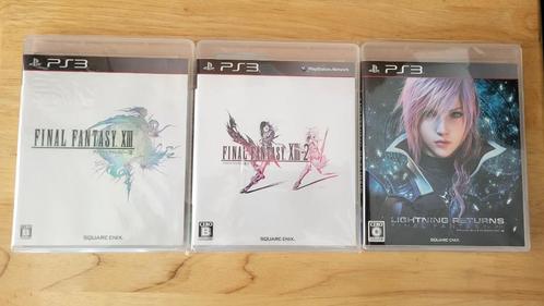 Lot de jeux PS3 Trilogie Final Fantasy XIII (imports Japon), Games en Spelcomputers, Games | Sony PlayStation 3, Zo goed als nieuw