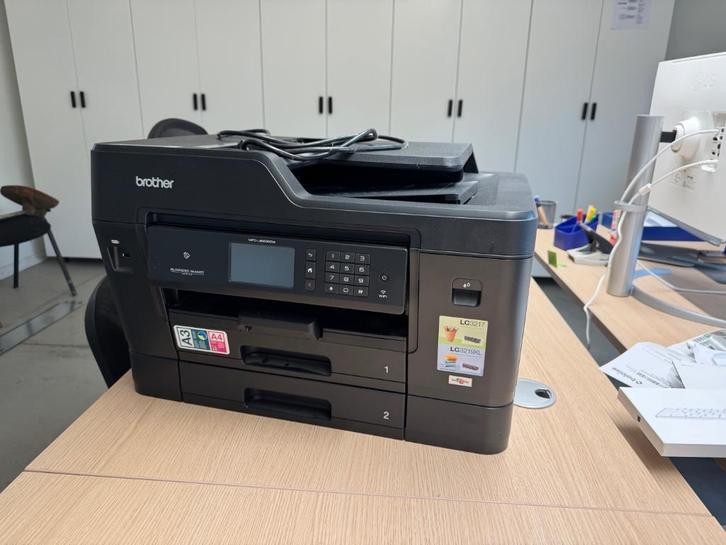 Brother printer A3 professioneel - alles in 1, Computers en Software, Printers, Zo goed als nieuw, Printer, Laserprinter, Draadloos
