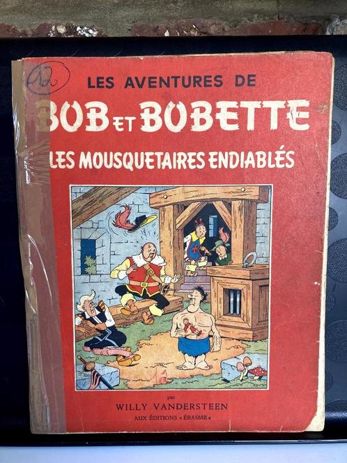 Bob et Bobette - 12 Les mousquetaires endiablés, Boeken, Stripverhalen, Gelezen, Eén stripboek, Ophalen of Verzenden