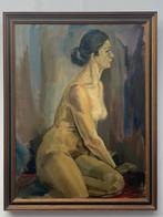 Schilderij naakte vrouw, Antiek en Kunst, Ophalen