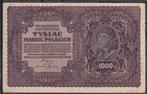 Polen 1000 mark 1919 VF, Postzegels en Munten, Bankbiljetten | Europa | Niet-Eurobiljetten, Ophalen of Verzenden, Polen, Los biljet