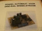 Pendelautomaat voor 3-rail wisselstroom, Wisselstroom, Overige typen, Nieuw, Ophalen of Verzenden