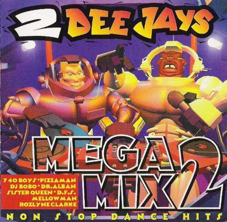 CD-  2 Dee Jays-Megamix 2, Cd's en Dvd's, Cd's | Dance en House, Disco, Verzenden