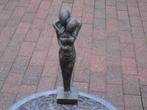 bronzen met elkaar verweven paarbeeld, moderne kunst!, Antiek en Kunst, Ophalen, Brons