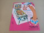 Flyer: Gottlieb Jack In The Box (1973) Flipperkast, Verzenden, Flipperkast, Gottlieb