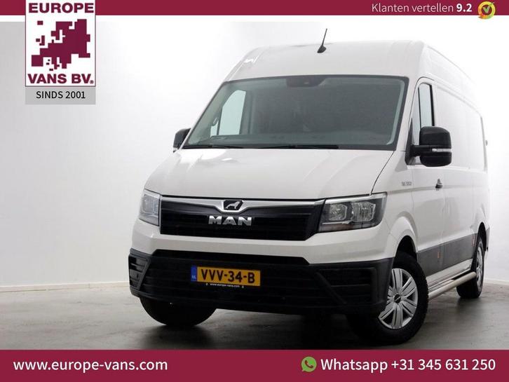 MAN TGE 3.140 2.0 140pk L3H3 (L2H2) DSG-Automaat Airco/Camer, Auto's, Bestelwagens en Lichte vracht, Bedrijf, ABS, Airconditioning