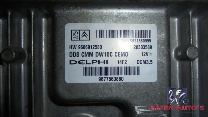 ECU-set Citroen C4 Picasso 2.0 HDi ('06-'13) 1613316380, Auto-onderdelen, Elektronica en Kabels, Citroën, Gebruikt, Ophalen of Verzenden