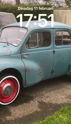 Renault 4cv 1960, Auto's, Renault, 4 cilinders, Blauw, Handgeschakeld, Particulier