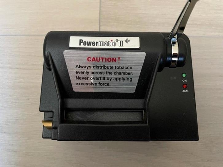 Powermatic 2+  elektrische sigarettenmachine, Verzamelen, Rookartikelen, Aanstekers en Luciferdoosjes, Zo goed als nieuw, Overige typen